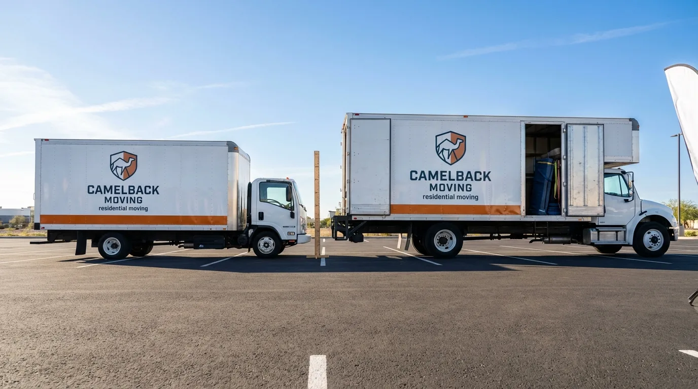 Moving truck size capacity guide in Kenansville